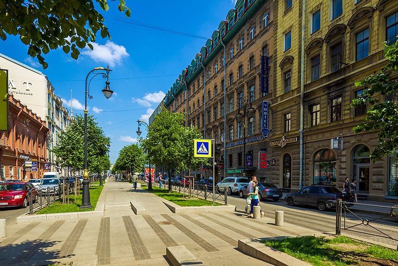 Nevsky Grand Energy Appartement Sint-Petersburg Buitenkant foto